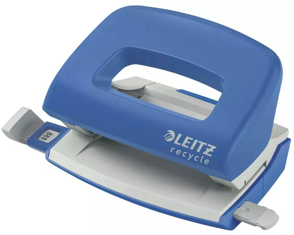 Leitz Locher NeXXt Recycle Mini 10 Seiten, Blau