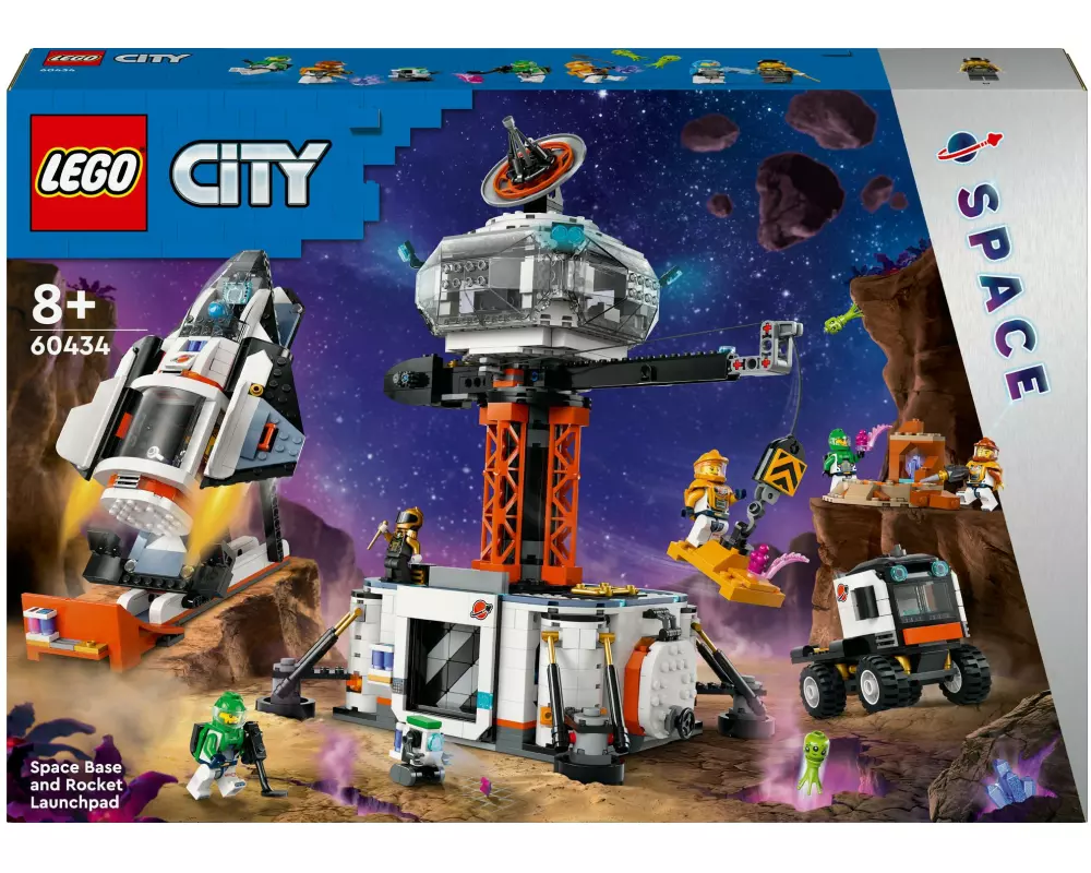 LEGO® City Raumbasis mit Startrampe 60434