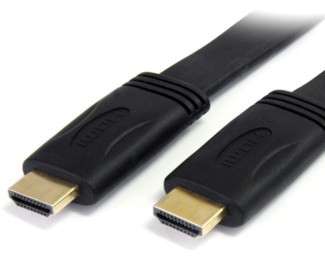 StarTech.com 6 ft Flat High Speed HDMI Cable with Ethernet