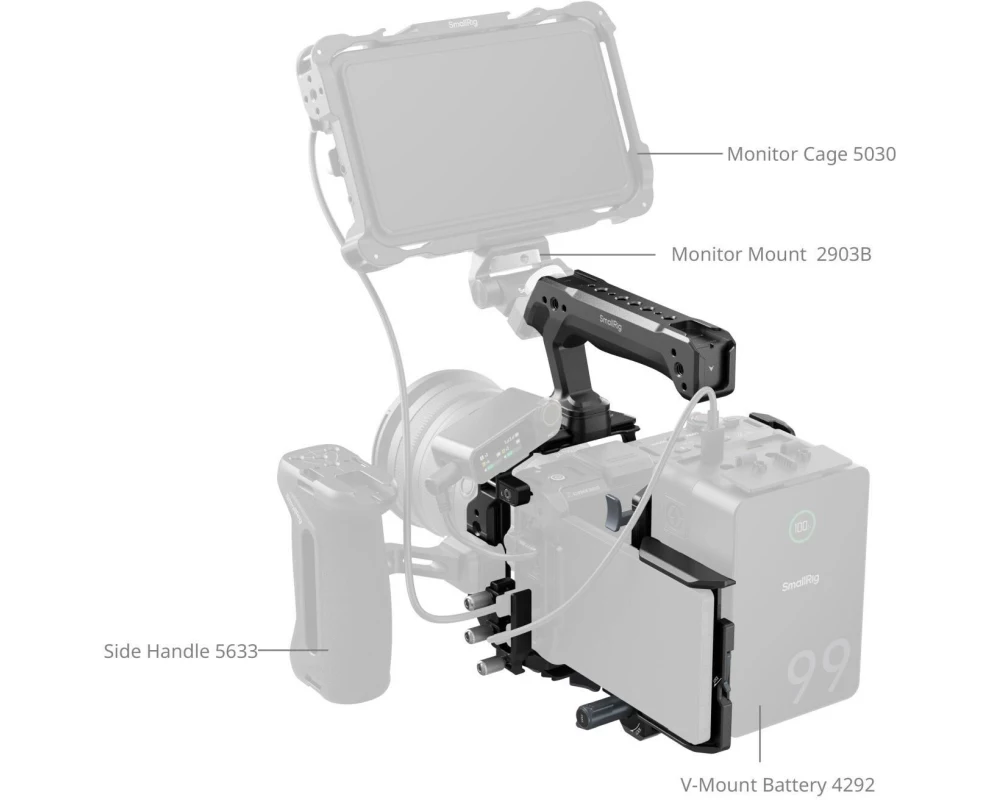 Smallrig Cage HawkLock Schnellwechselkit für Nikon ZR 6113