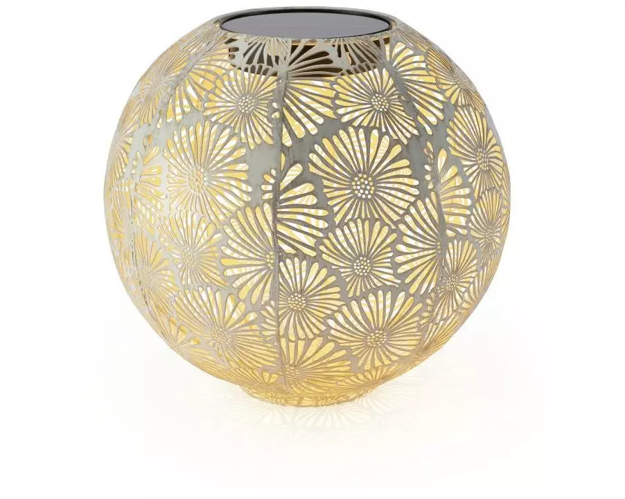 STT Laterne Ball Blossom Weiss, 30 cm