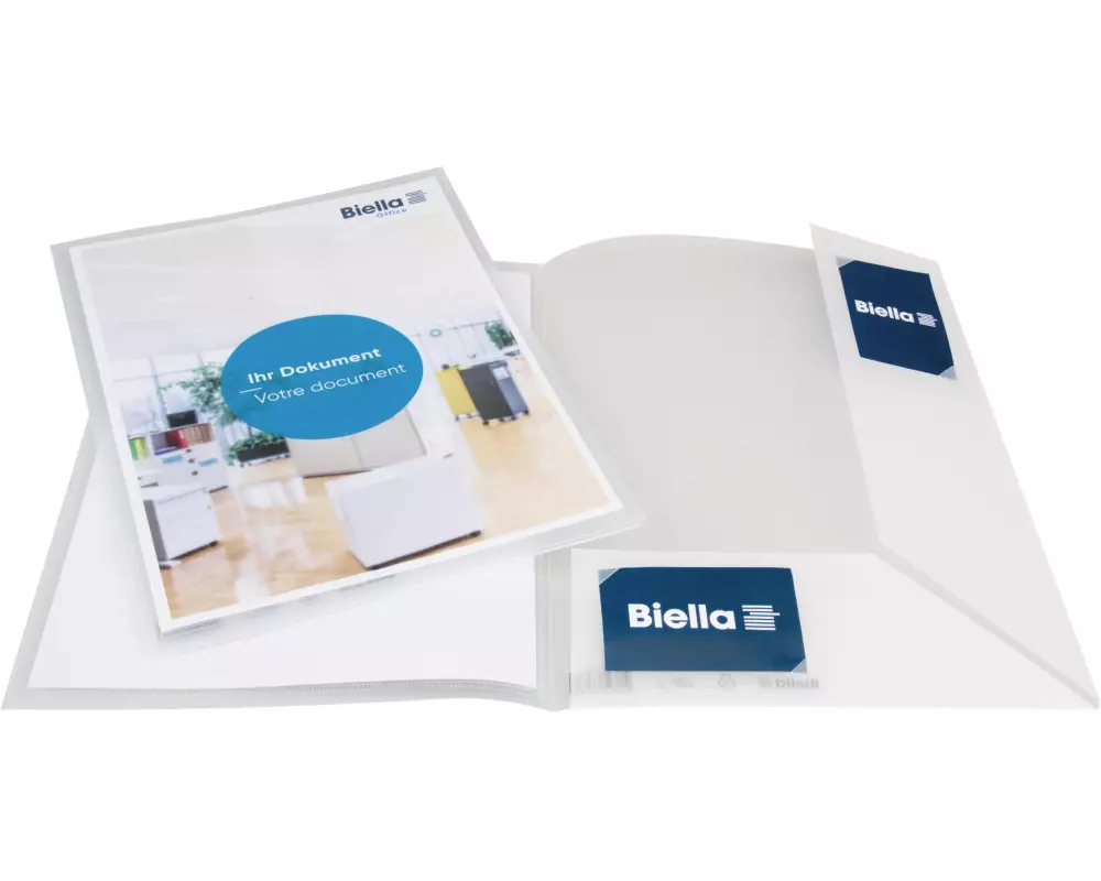 Biella Präsentationsmappe Pearl 20 x Transparent