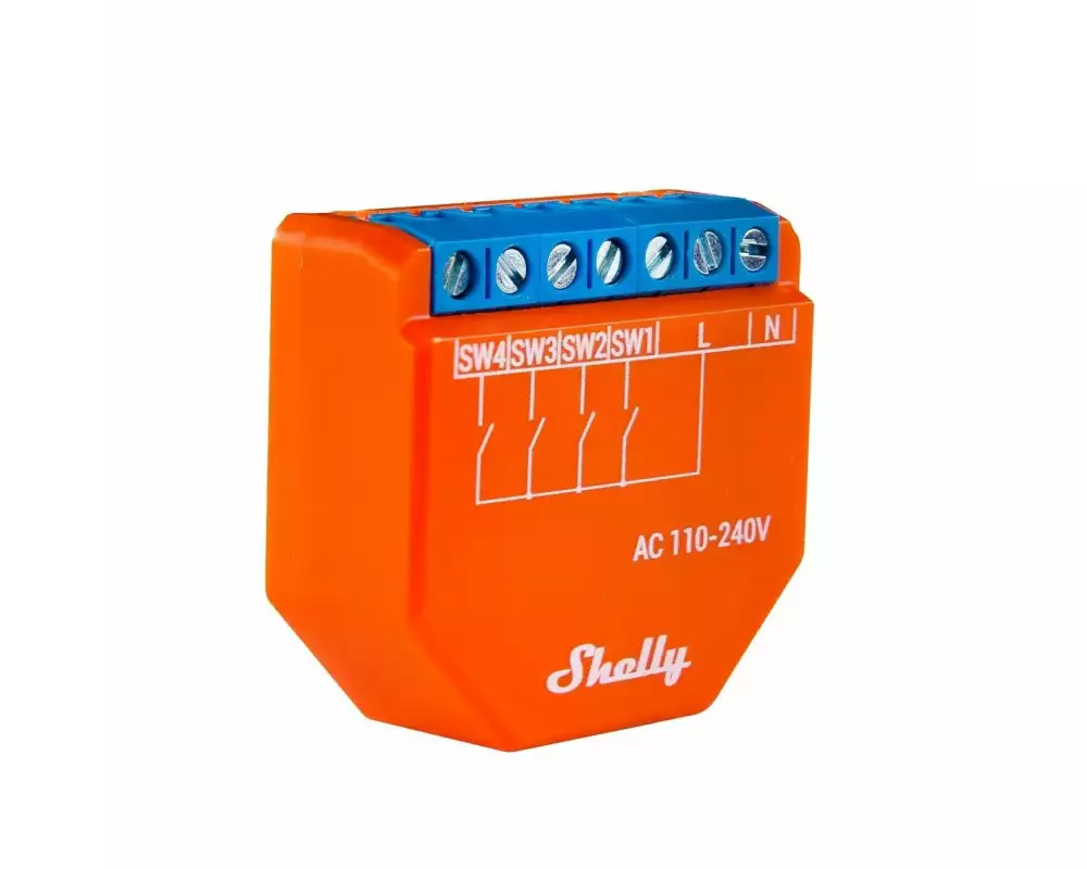 Shelly WLAN-Tasterschnittstelle Shelly Plus I4