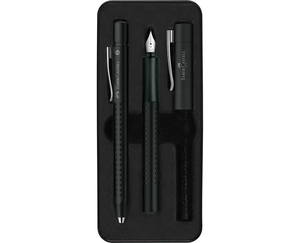 Faber-Castell Geschenkset Grip 2011 Schwarz