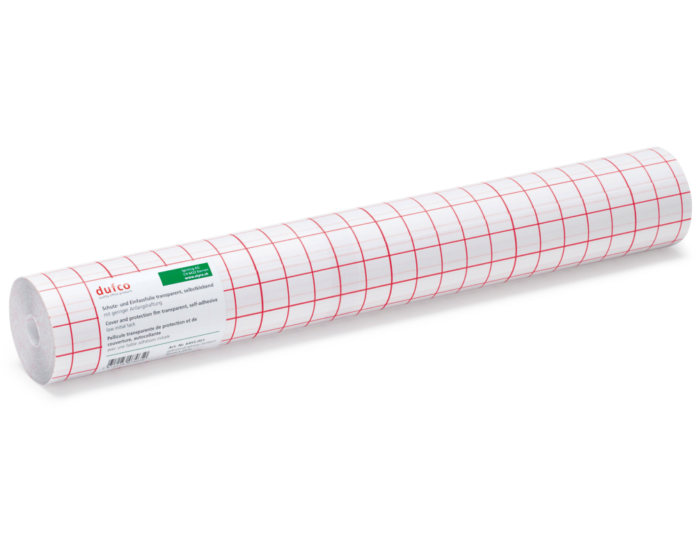 DUFCO Selbstklebefolie 50x2500cm 6455.001 glasklar glänzend, PVC
