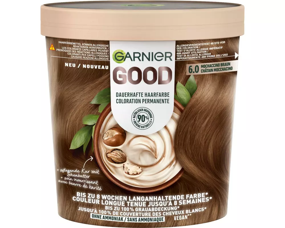 Garnier Haarcoloration GOOD 6.0 Mochaccino Braun