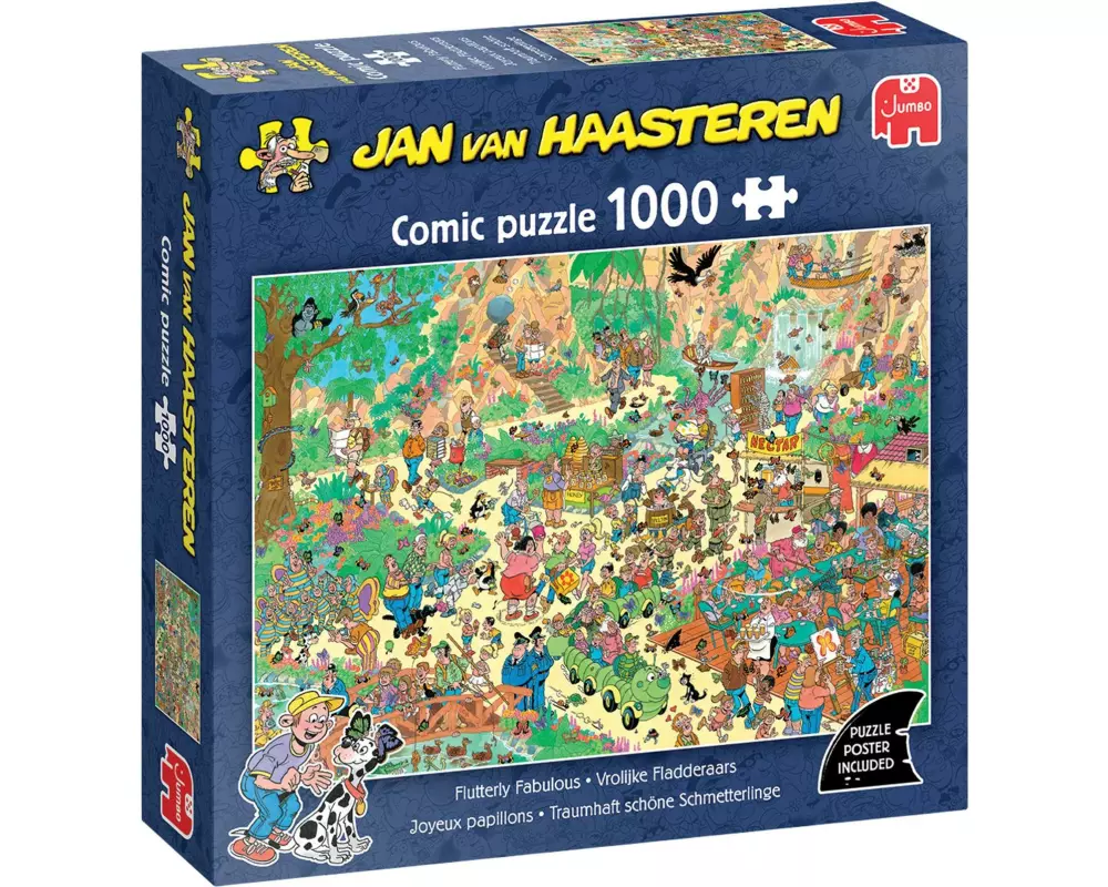 Jumbo Puzzle Traumhaft schöne Schmetterlinge