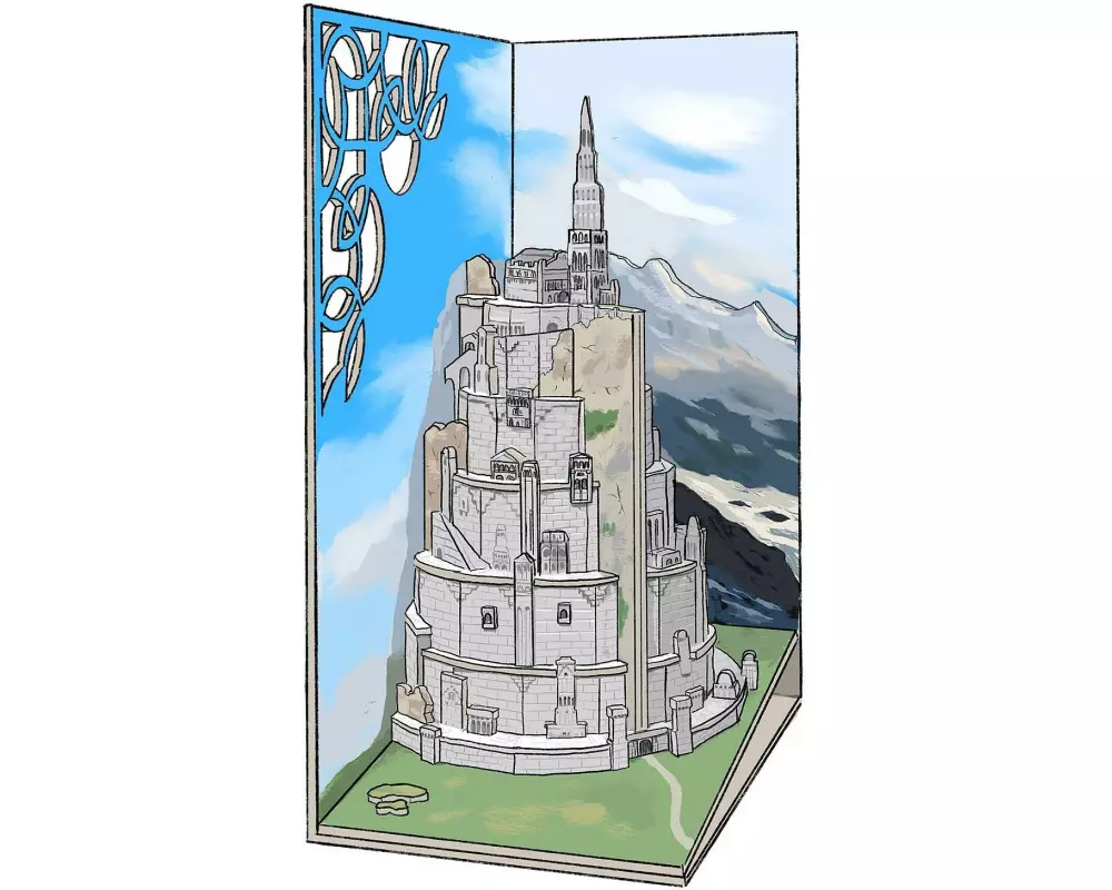 Revell Bausatz Lord o.t. Rings Minas Tirith