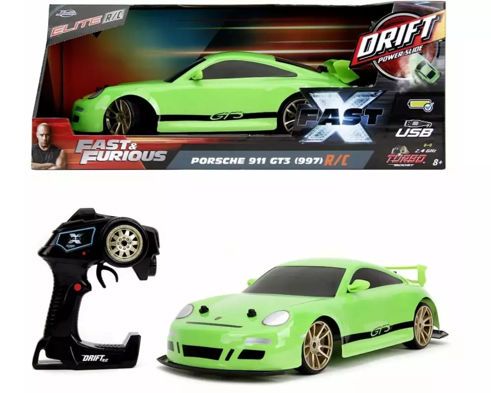Jada Toys Fast & Furious RC Porsche 911 Drift