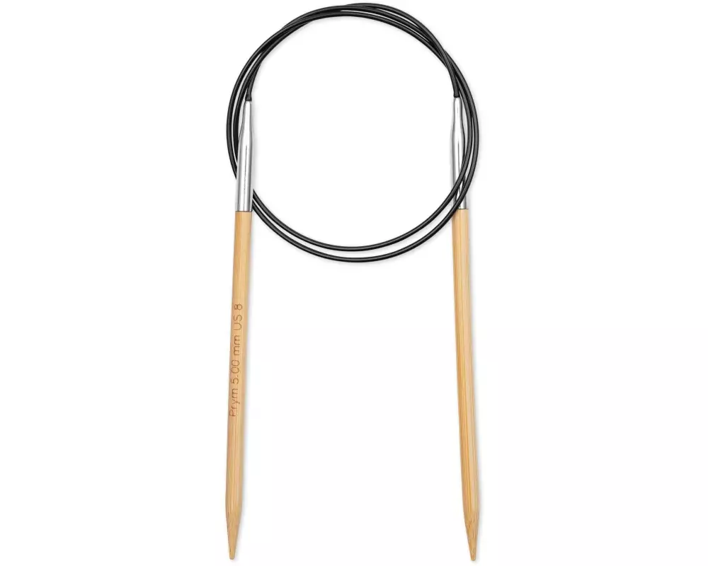 Prym 1530 Rundstricknadel BAMBUS 5.00 mm, 80 cm