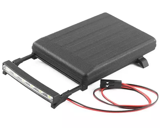 RC4WD Modellbau-Dachträger mit Lightbar SCX24 Bronco