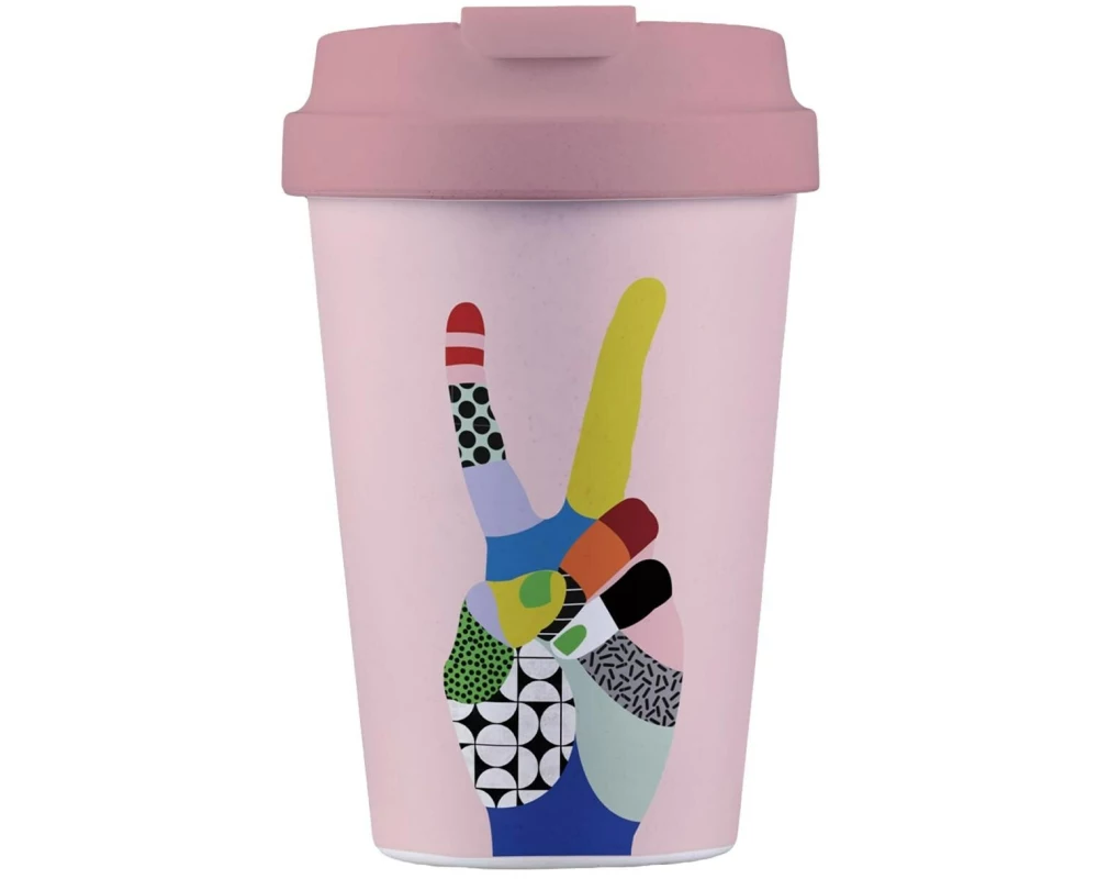 BioLoco Outdoor-Becher Easy Cup-Peace 350 ml