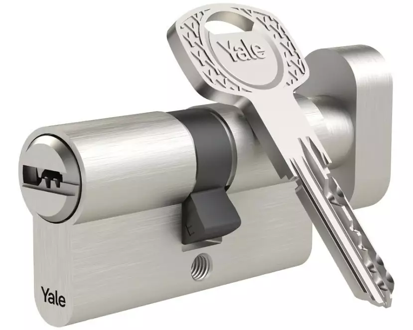 Yale Knaufzylinder 1300, NGF, 30/30, 5 Schlüssel High Security