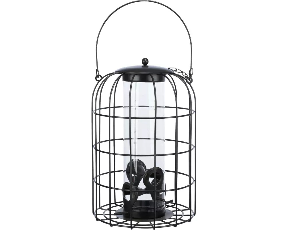 Trixie Futterspender mit Schutzgitter, 950 ml, ø 17 x 26 cm