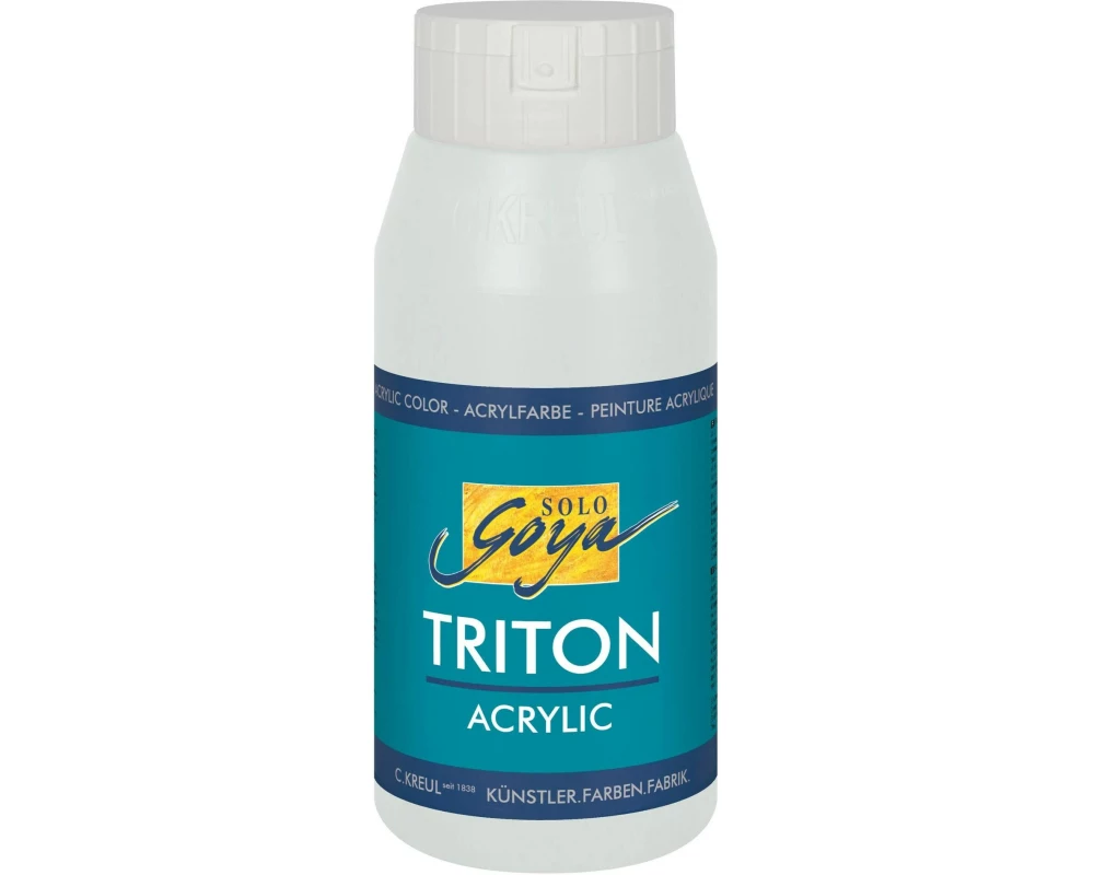Kreul Acrylfarbe Triton Acrylic Liquid Silber 750 ml
