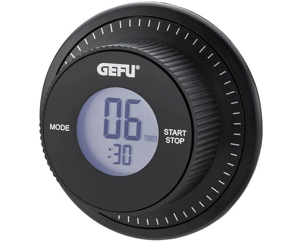 GEFU Küchentimer Safe Schwarz