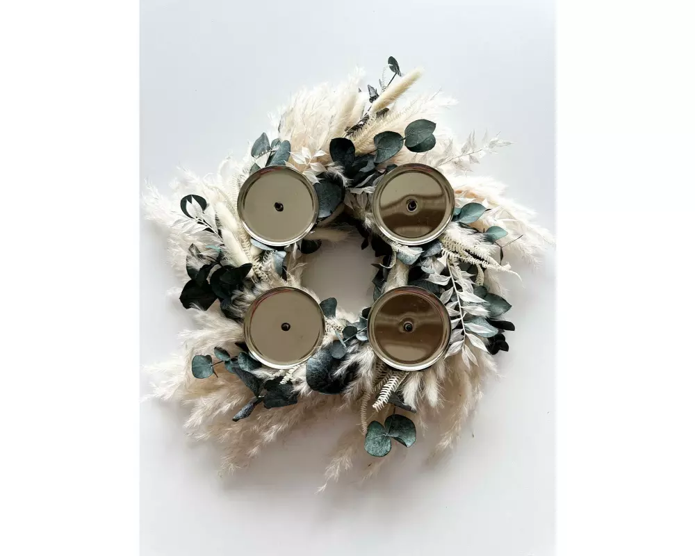 Soli Collection Adventskranz Eukalyptus 30-35 cm