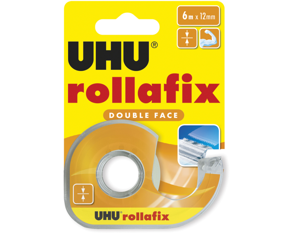 UHU Double Face Tape 6mx12mm 981016 Posterband