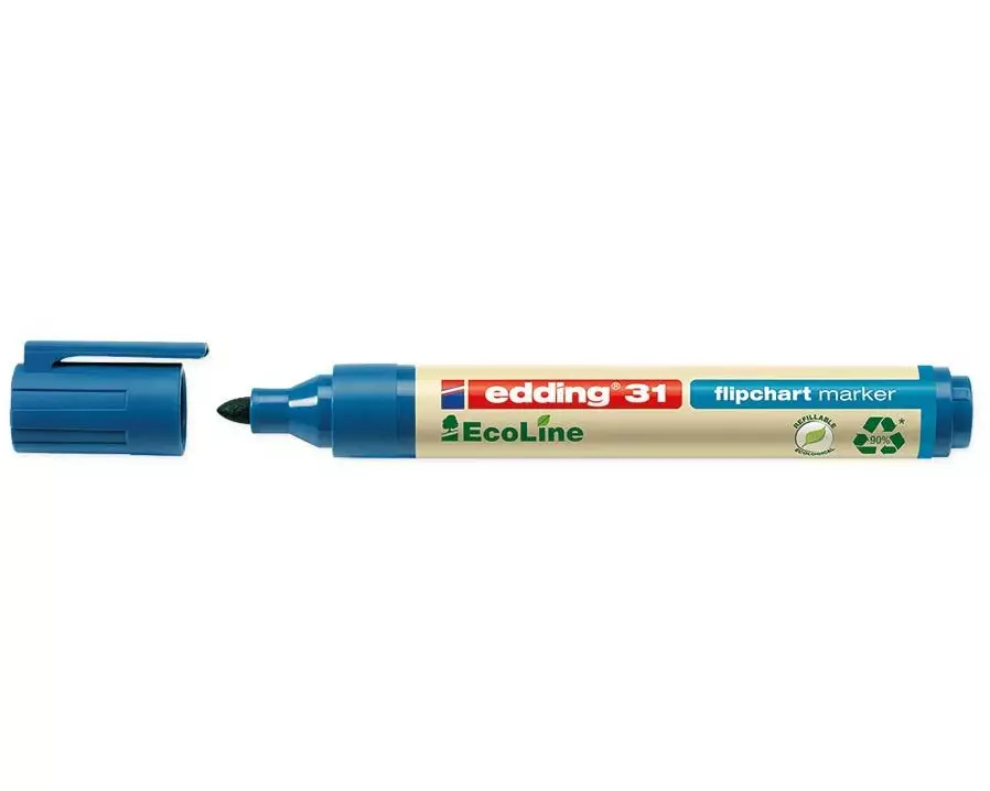 edding Flipchart-Marker 31 EcoLine Blau