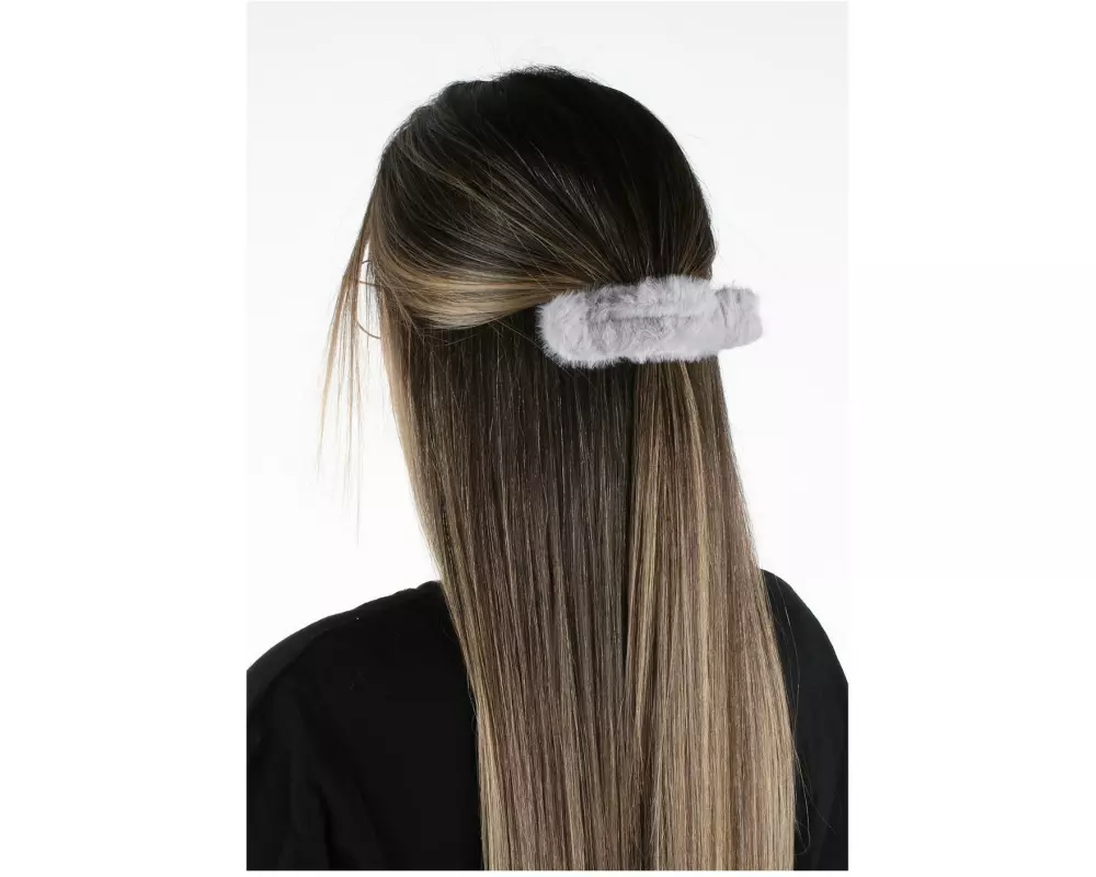 Trisa Accessoires Fake Fur Hairband & Hair Clip