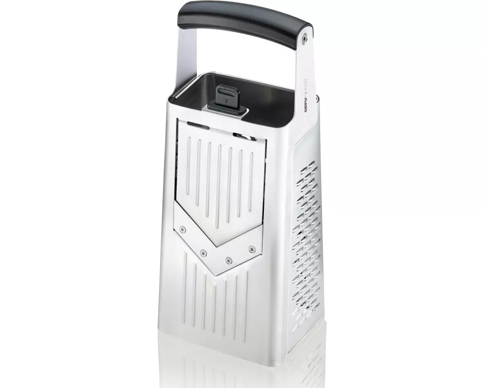 GEFU Küchenreibe V-Cut Silber