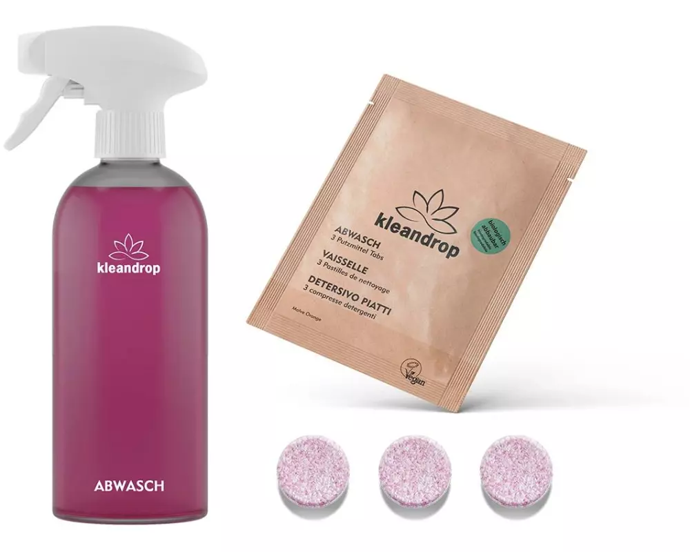 kleandrop Handspülmittel Starter Set 3 Stück