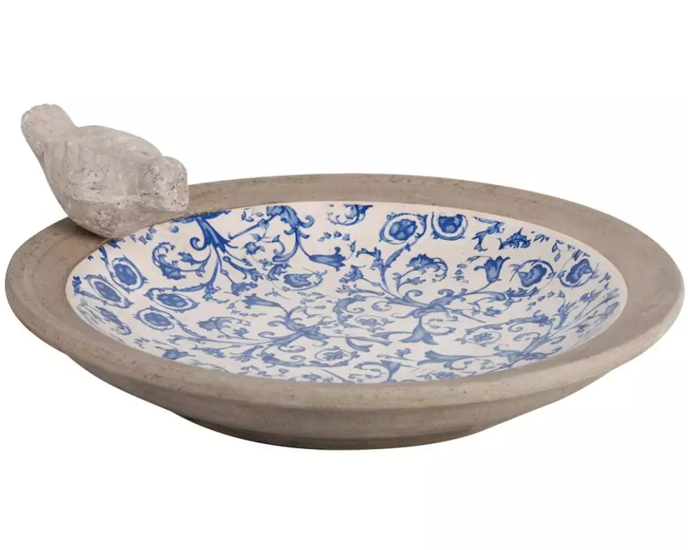 Esschert Design Vogeltränke Aged Ceramic
