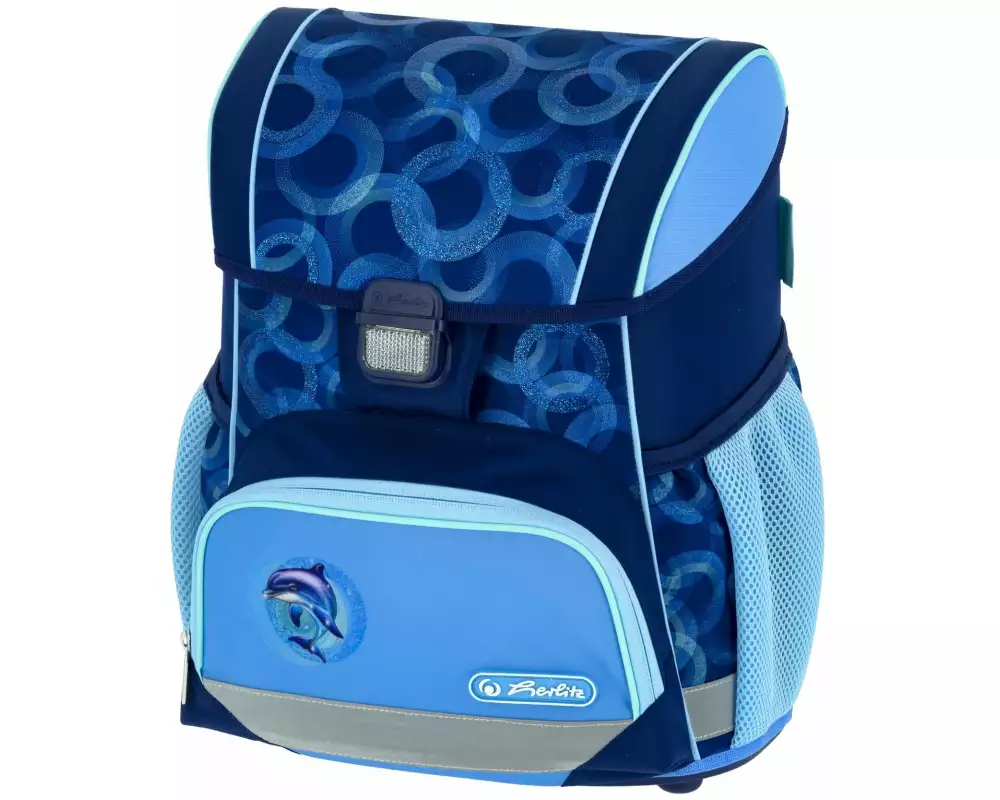 Herlitz Schulrucksack-Set Loop Plus Dolphin Ride 4-teilig 17 l