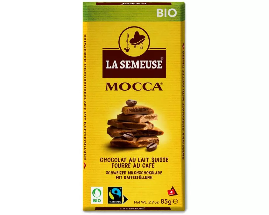 La Semeuse Tafelschokolade Mocca Bio 85 g