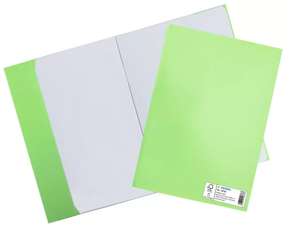 HERMA Einbandpapier A5 Grasgrün