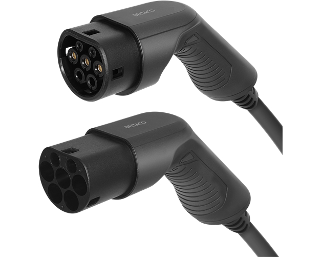 DELTACO e-Charge,cable type 2-type 2 EV-3213 3 phase, 16A, 3M
