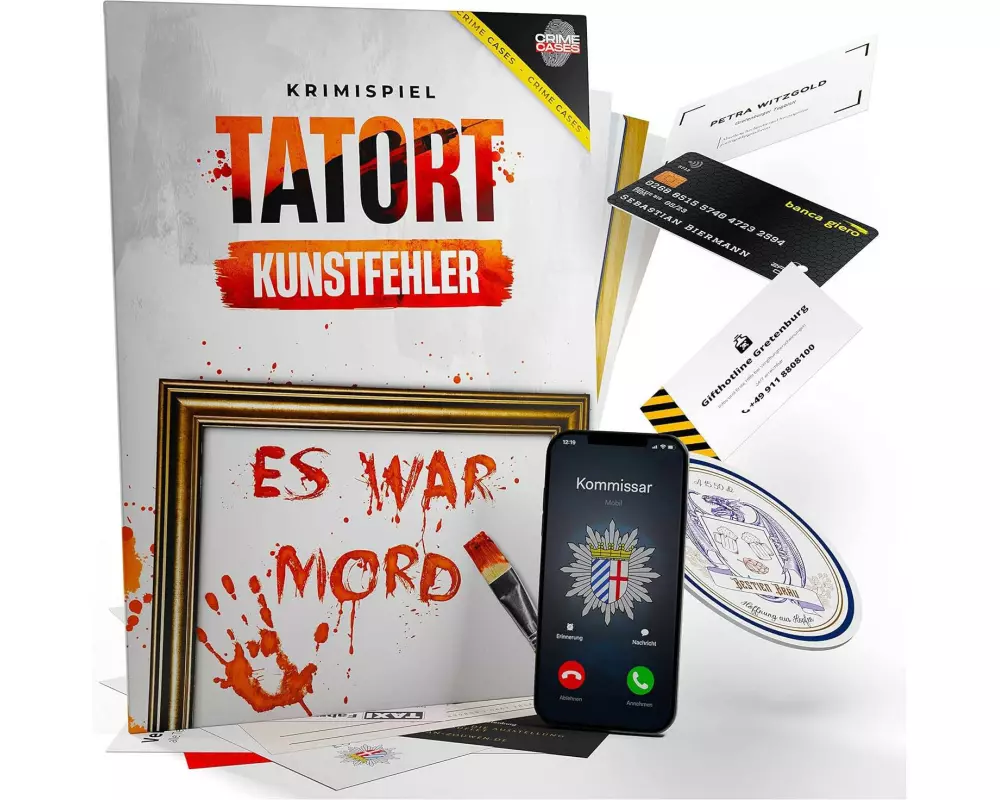 Crime Cases Partyspiel Tatort Kunstfehler-DE-