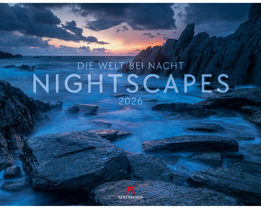 ACKERMANN Bildkalender 2026 2659 Nightscapes 54x42cm