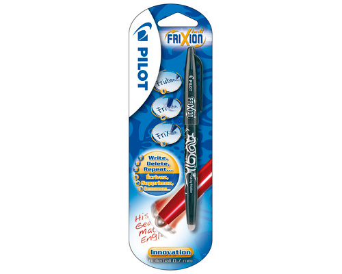 PILOT Roller FriXion Ball Blister BL-FR7-B1 schwarz, refill, radierbar