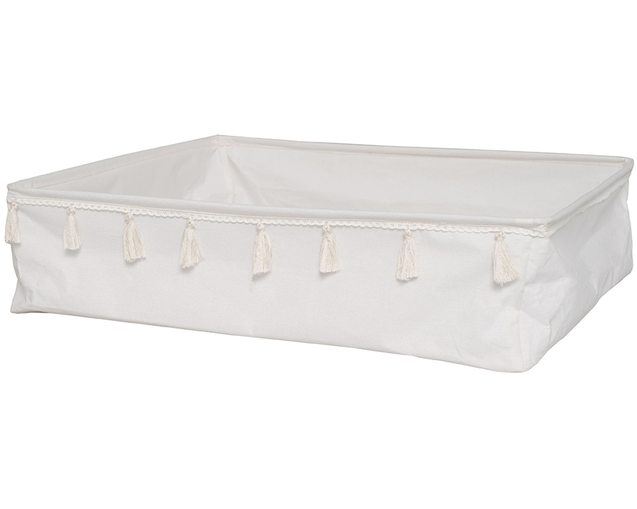 JABADABADO Aufbewahrungskiste 70x66x16cm K013 weiss