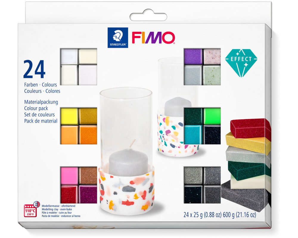 FIMO Modellierset effect 24x25g 8013c24-1 Basic