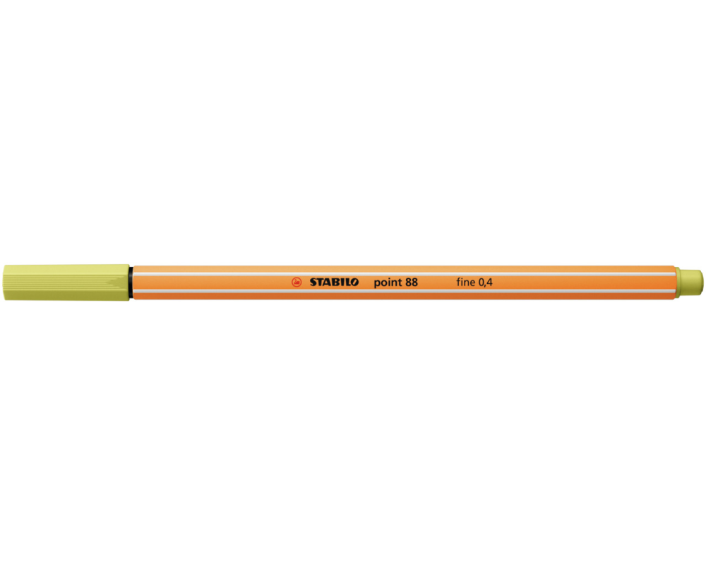 STABILO Fineliner Point 88 0.4mm 88/67 senf