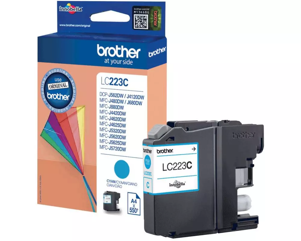 Brother Tinte LC-223C Cyan