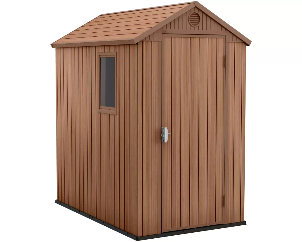 Keter Gartenhaus Darwin 4 x 6, Braun