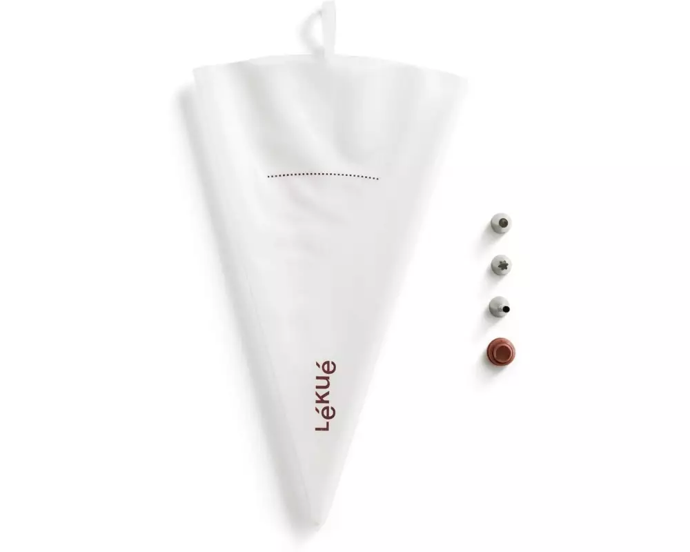 Lékué Spritzbeutel-Set mit 3 Düsen