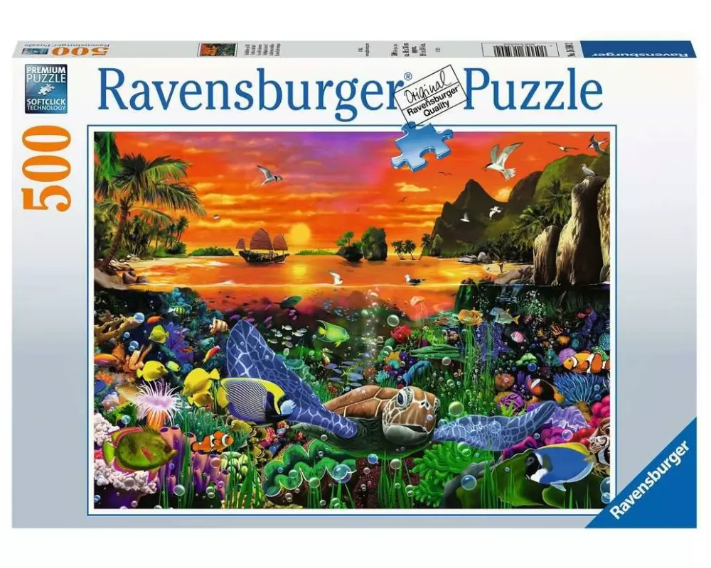 Ravensburger Puzzle Schildkröte im Riff