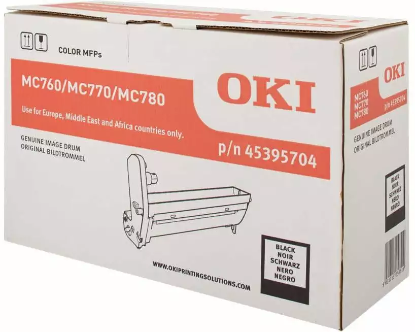 OKI Trommel 45395704 Black