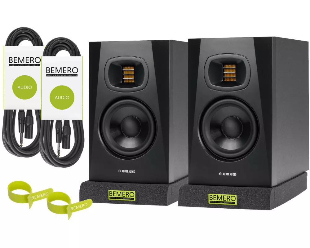 ADAM Audio Studiomonitore T5 V Kit 1 – Schwarz