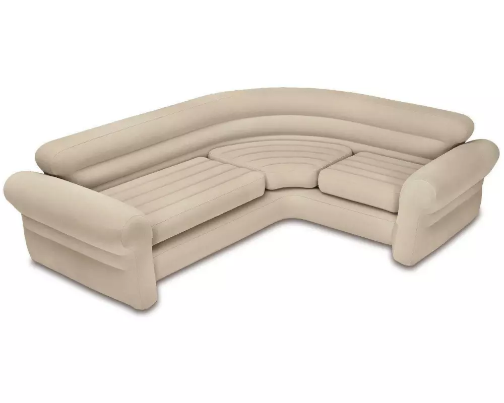 Intex Eck-Sofa aufblasbar Beige