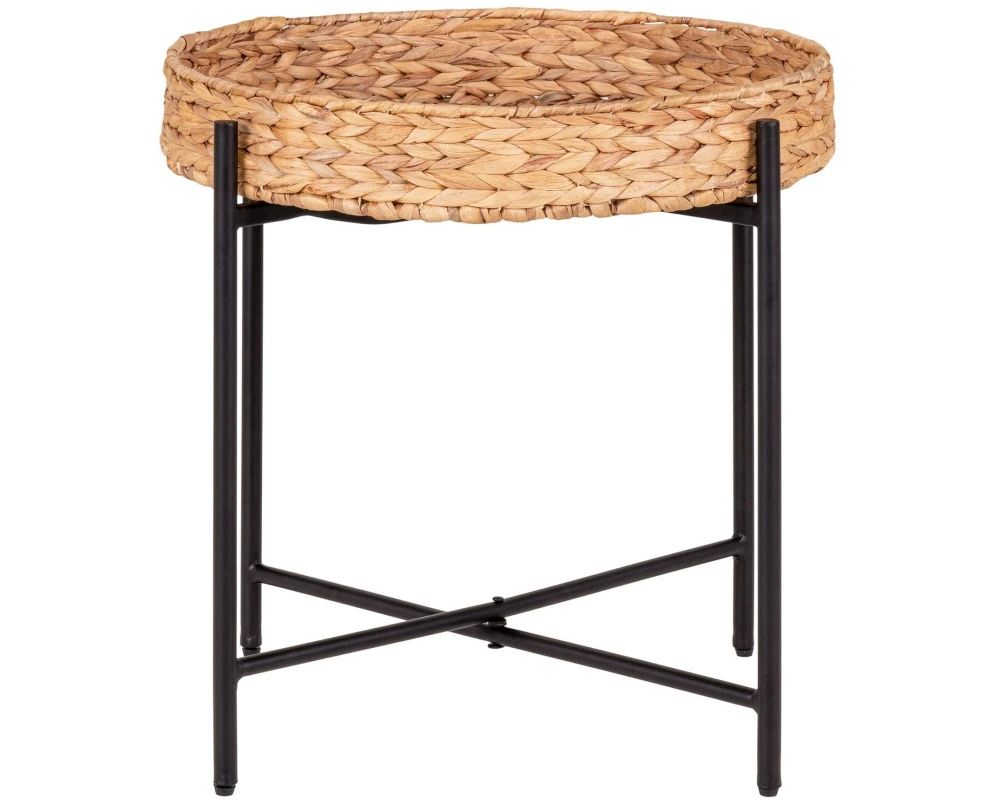 House Nordic Beistelltisch „Naro“ 50 x 48.5 cm, Schwarz