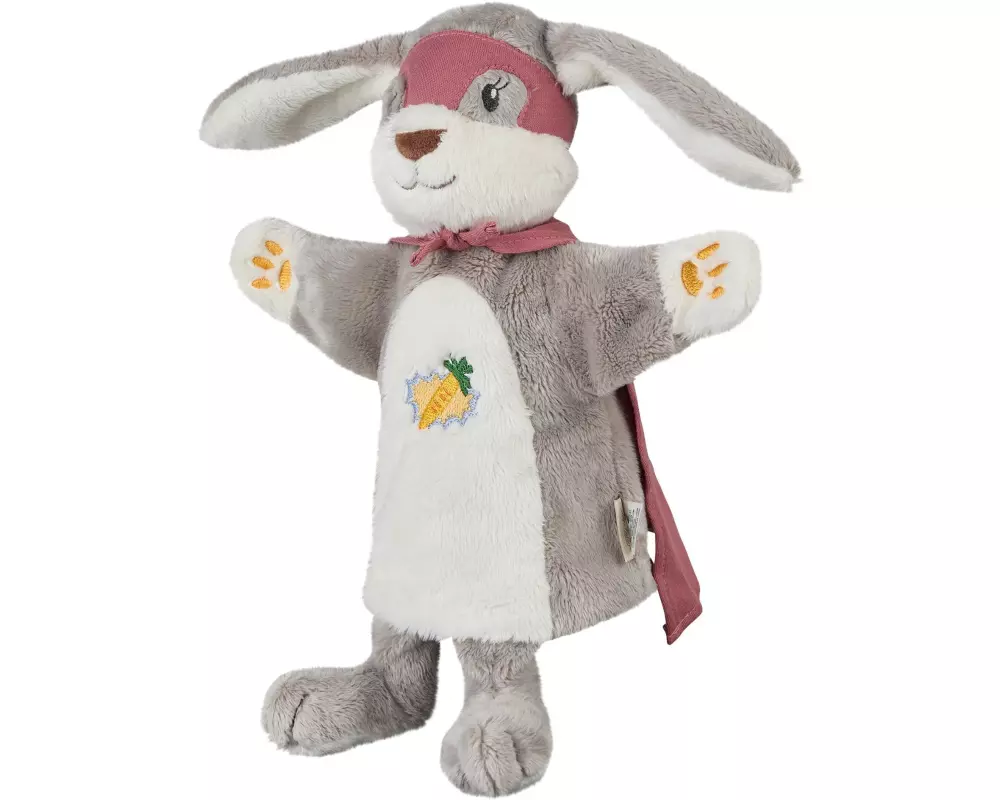 Sterntaler Handpuppe Superhase Grau