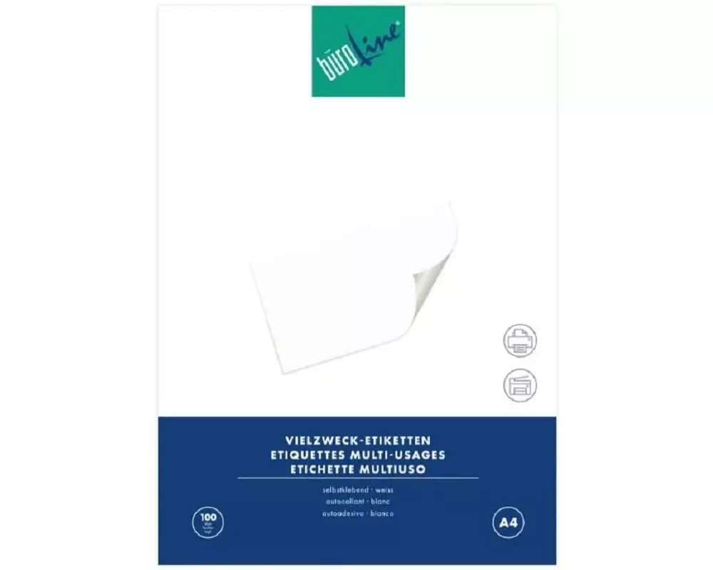 Büroline Universal-Etiketten 105 x 37 mm 1600 Stück