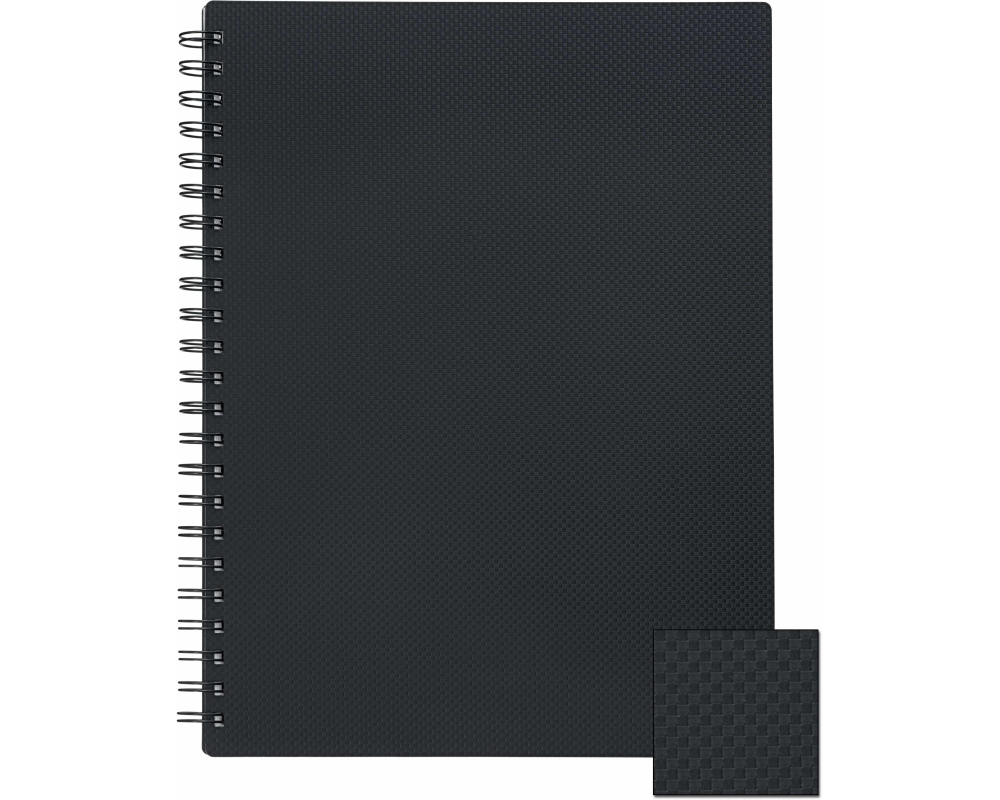 KOLMA Spiralsichtbuch A4 02.641.06 schwarz 20 Taschen