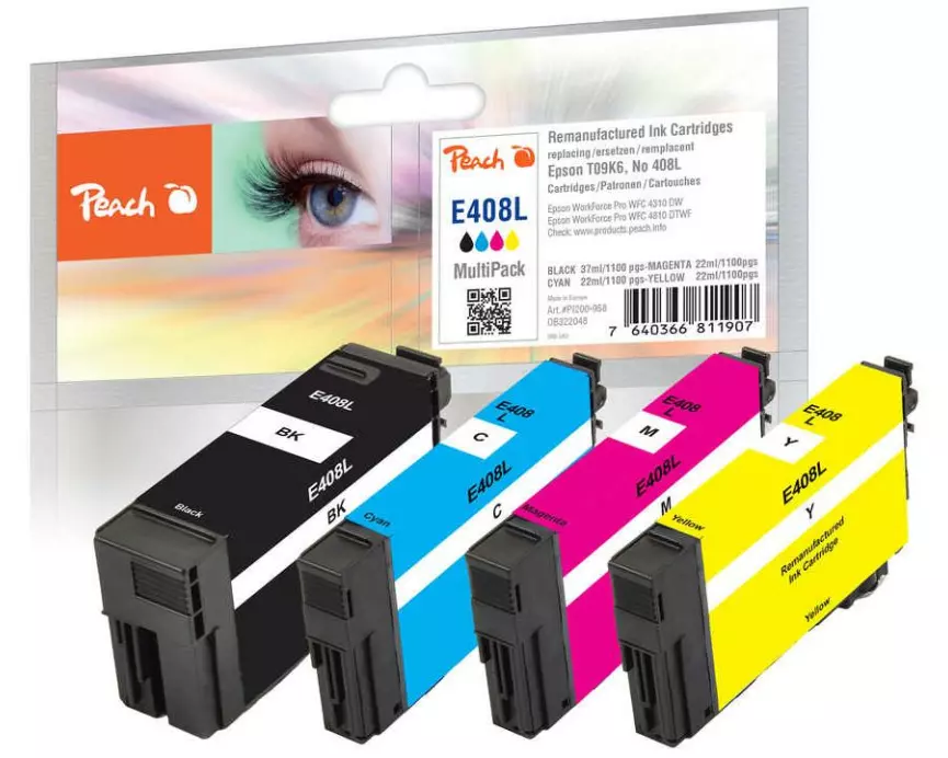 Peach Tinte Epson No. 408L MP BK/C/M/Y