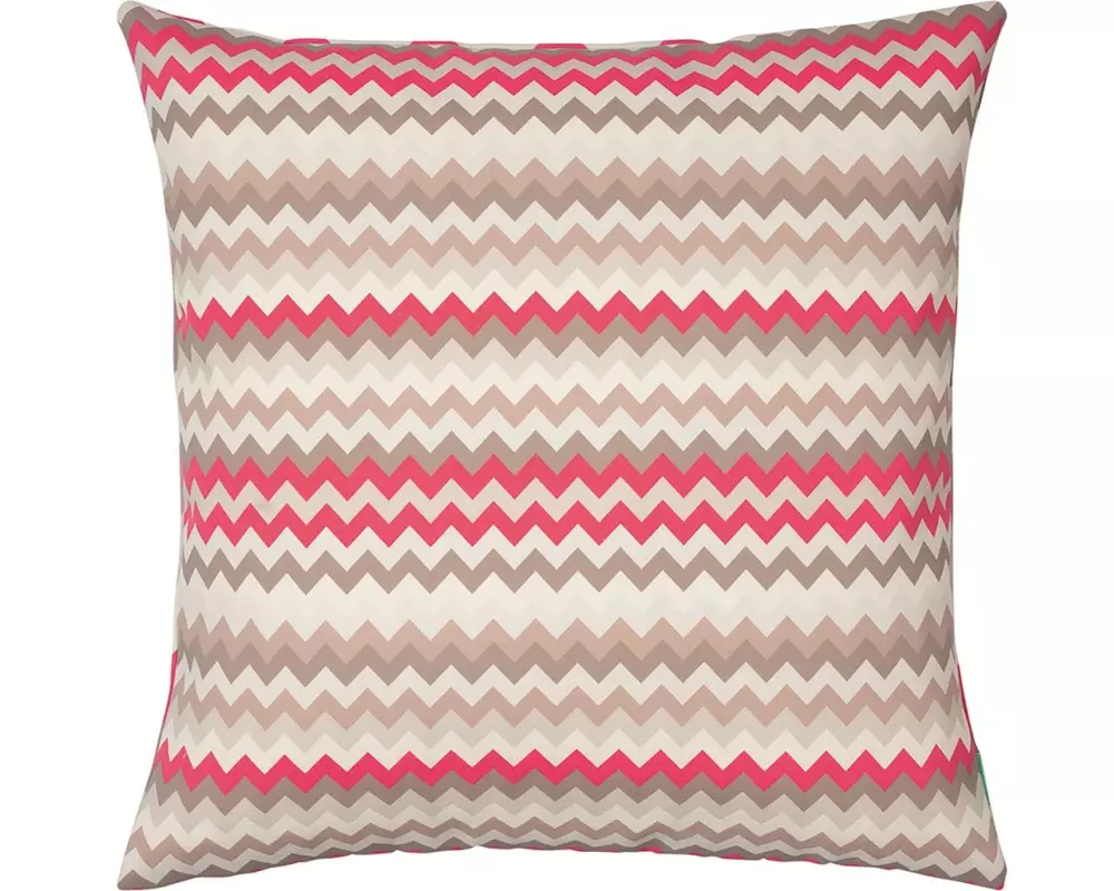 pad Kissenbezug Zic Zac Beige, 45 x 45 cm